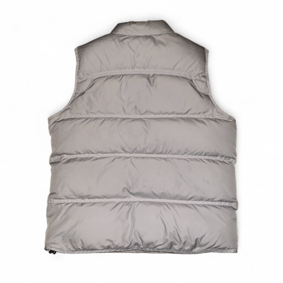 Timberland Light Gray Down Puffer Vest- Size Large - Picture 2 of 5
